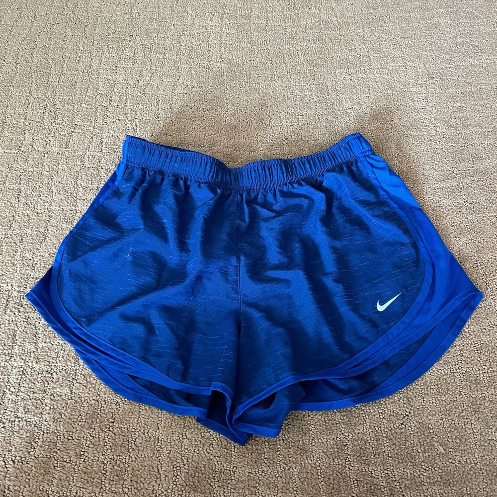 Nike Blue Athletic Shorts Lightweight Performance